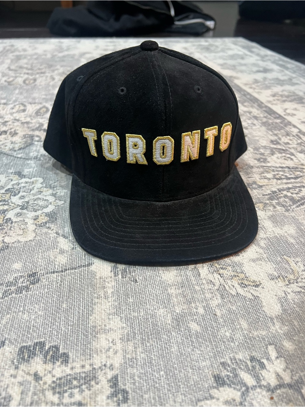 Mitchell & Ness OVO Black Toronto Raptors Snapback